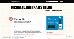 Desktop Screenshot of misdaadjournalistblog.com