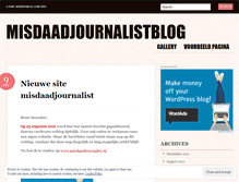 Tablet Screenshot of misdaadjournalistblog.com